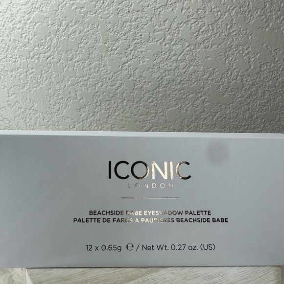 $19 🌙 Iconic London Beachside Babe 12 Shade Eyeshadow Palette NEW FULL SZ - Picture 3 of 8